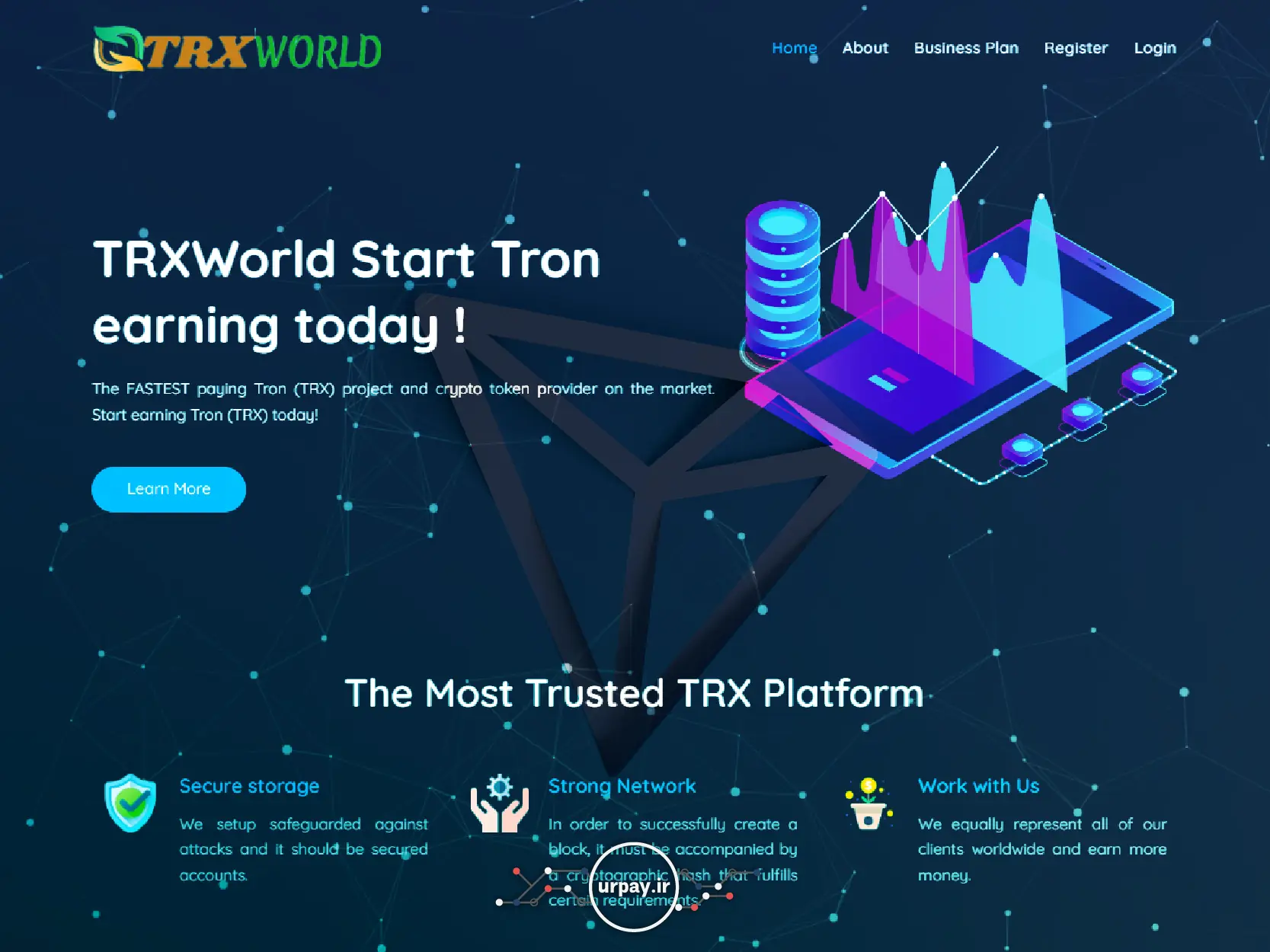 trxworld.org یکی از سایت‌های ساده برای کلود ماینینگ ترون است.